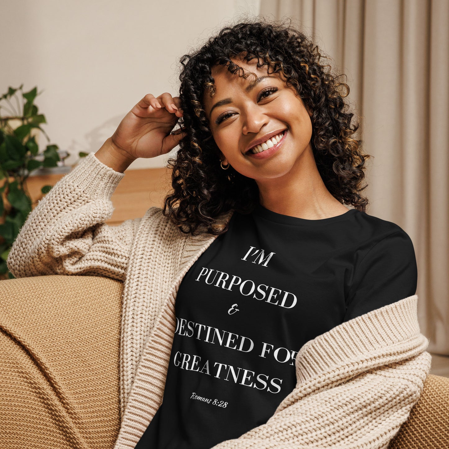 I'm Purposed and Destined for Greatness T-Shirt With Scripture