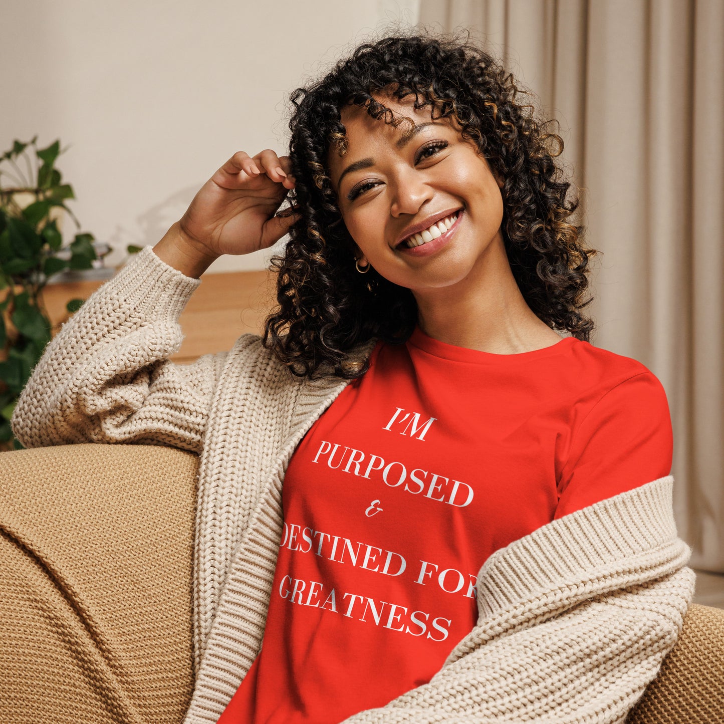 I'm Purposed and Destined for Greatness T-Shirt Without Scripture